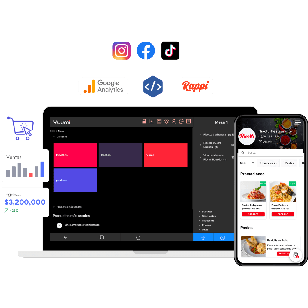 sistema pos para restaurantes